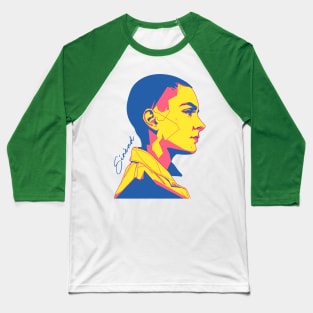 Sinead O'Connor Fan Art Baseball T-Shirt